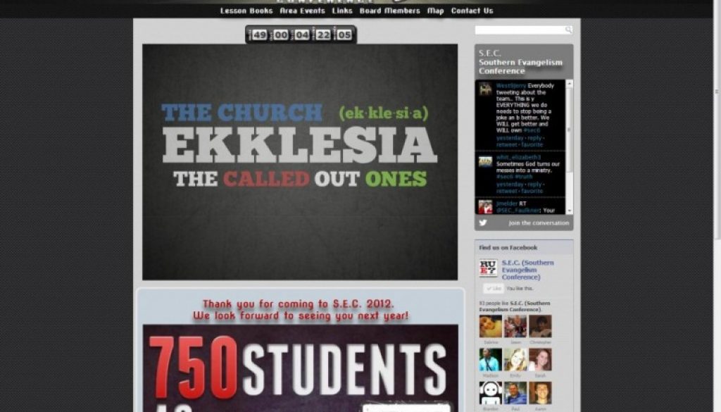 Southern Evangelism Conference Website